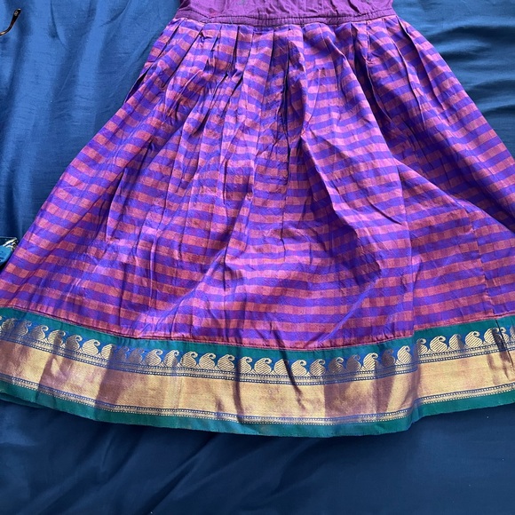 Indian Girls silk dress each sold separately $25 each - Picture 2 of 5